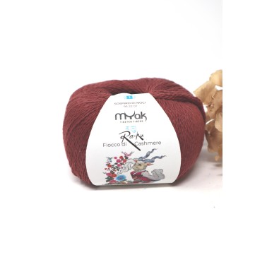 mYak - Ra-Ku Fiocco Di Tibetan Cashmere Lace - Zabaione