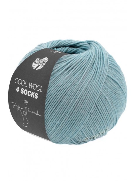 Cool Wool 4 Socks - 7720 Celadon Blue