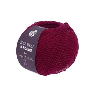 Cool Wool 4 Socks - 7716 Burdeos