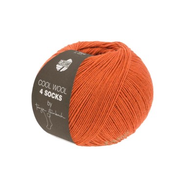 Cool Wool 4 Socks - 7714 Terracota
