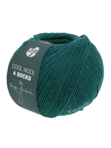 Cool Wool 4 Socks - 7701 Dark Green