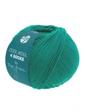 Cool Wool 4 Socks - 7719 Teal Green