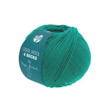 Cool Wool 4 Socks - 7719 Teal Green