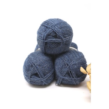Isager Highland - Denim Blue