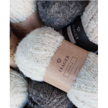 Isager Bouclé - E0 Cream Natural