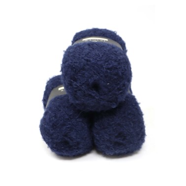 Isager Bouclé - 100 Navy