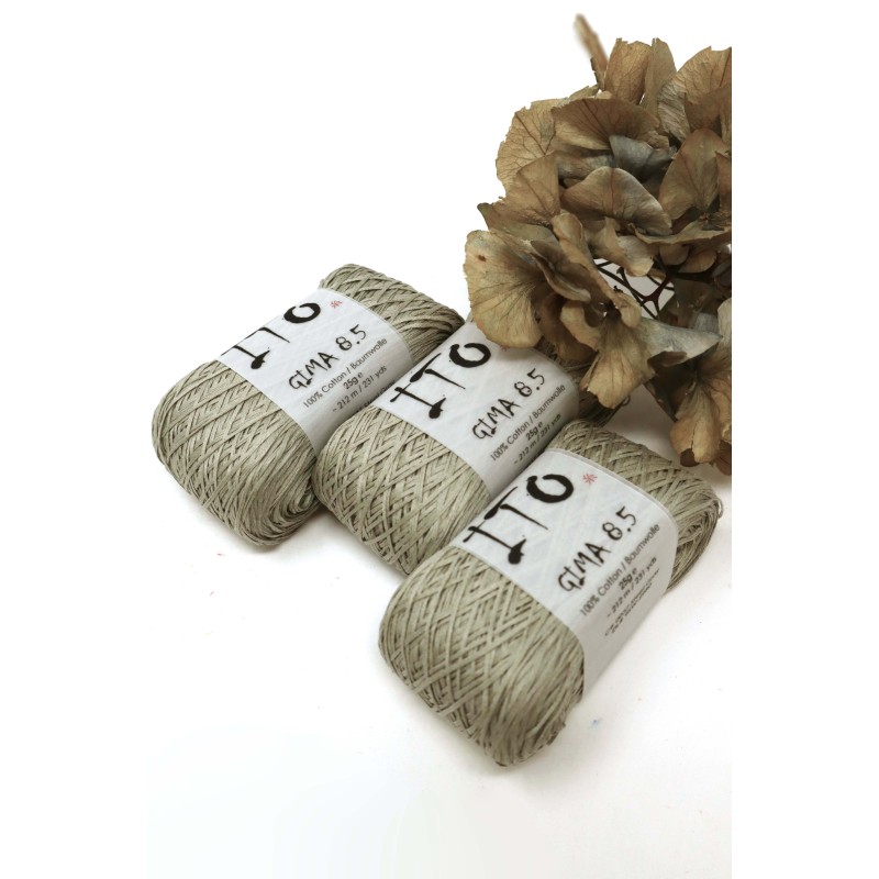 Ito Yarns Gima 8.5 - Steel Gray 37