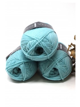 Cashmere Sock Meilenweit 60 Light Turquoise