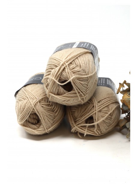 Cashmere Sock Meilenweit 61 Beige