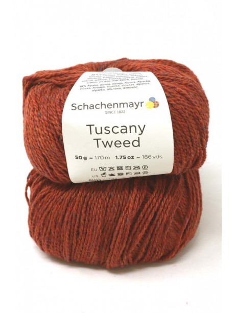 Schachenmayr Tuscany Tweed 022 Terracotta