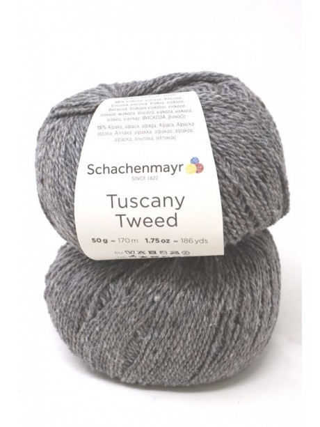 Schachenmayr Tuscany Tweed 092 Medium Grey