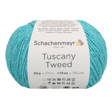 Schachenmayr Tuscany Tweed 068 Turquoise
