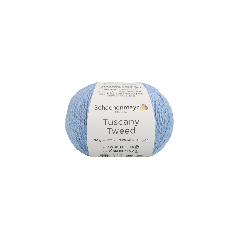 Schachenmayr Tuscany Tweed 053 Ice Blue