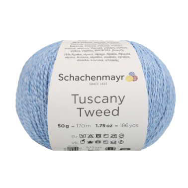 Schachenmayr Tuscany Tweed 053 Ice Blue