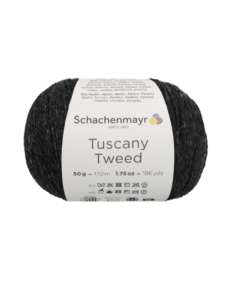 Schachenmayr Tuscany Tweed 097 Dark Grey