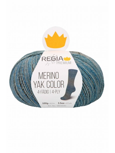 Regia - Merino Yak Premium Color 8513 Seaweed