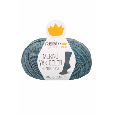 Regia - Merino Yak Premium Color 8513 Seaweed