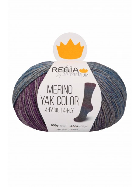 Regia - Merino Yak Premium Color 8515 Dragonfly