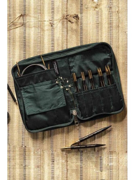 Lantern Moon - Set Legacy - Intechangeable Ebony Knitting Needles 5" 12 cms