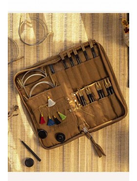 Lantern Moon - Set Ancestry - Intechangeable Ebony Knitting Needles 5" 12 cms