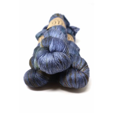 LITLG Silk Merino - Blue Silver