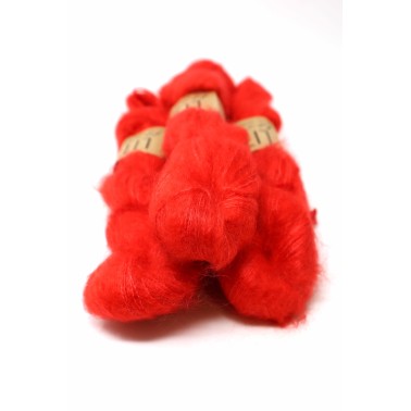 LITLG Mohair Silk Lace - Coral Deep