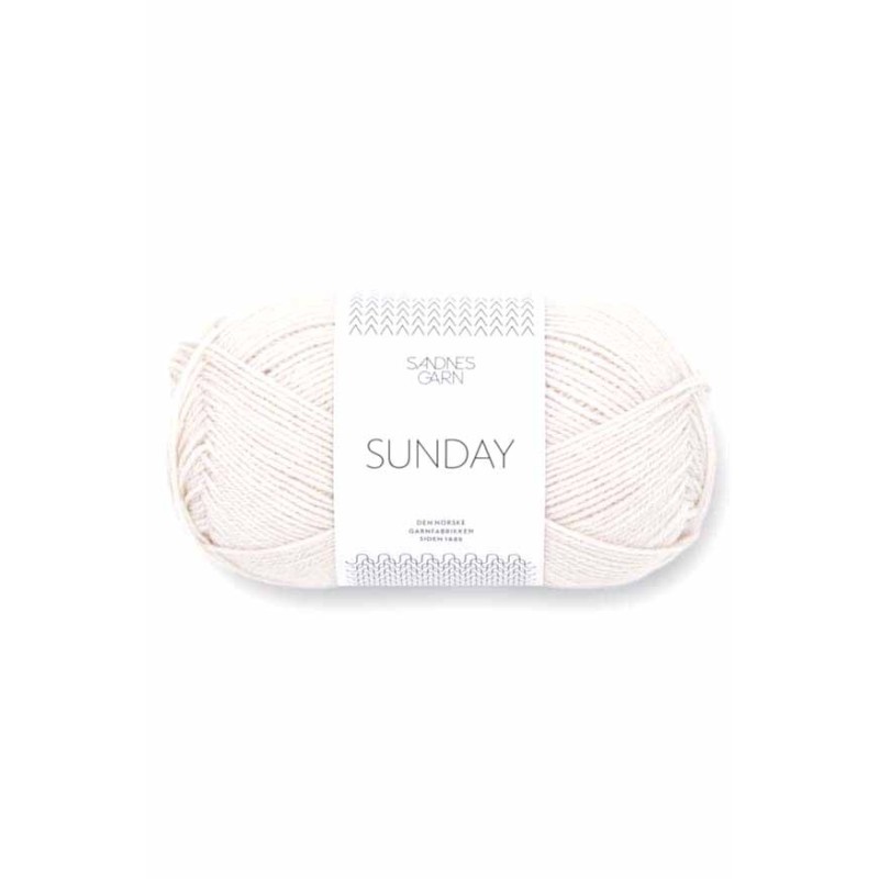 Sandnes Garn Sunday 1015 Off White