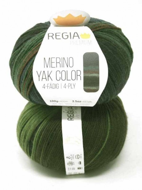 Regia - Merino Yak Premium Color 8507 Jungle gradient