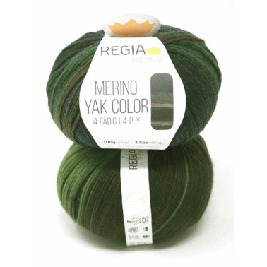 Regia - Merino Yak Premium Color 8507 Jungle gradient