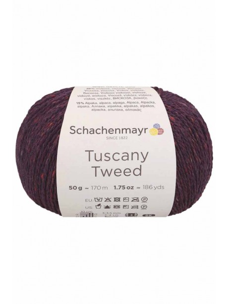 Schachenmayr Tuscany Tweed 049 Dark Purple