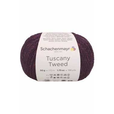 Schachenmayr Tuscany Tweed 049 Dark Purple