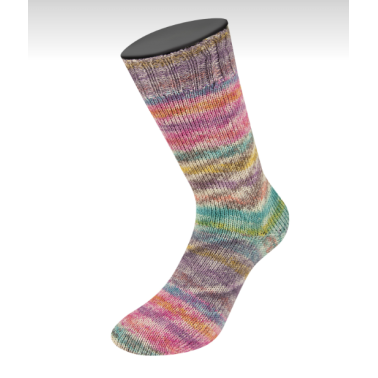 Lana Grossa Sock Meilenweit 100G Alpaca Print - 2102