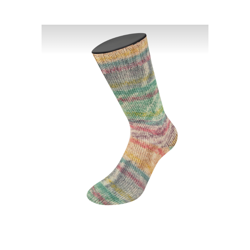 Lana Grossa Sock Meilenweit 100G Alpaca Print - 2104