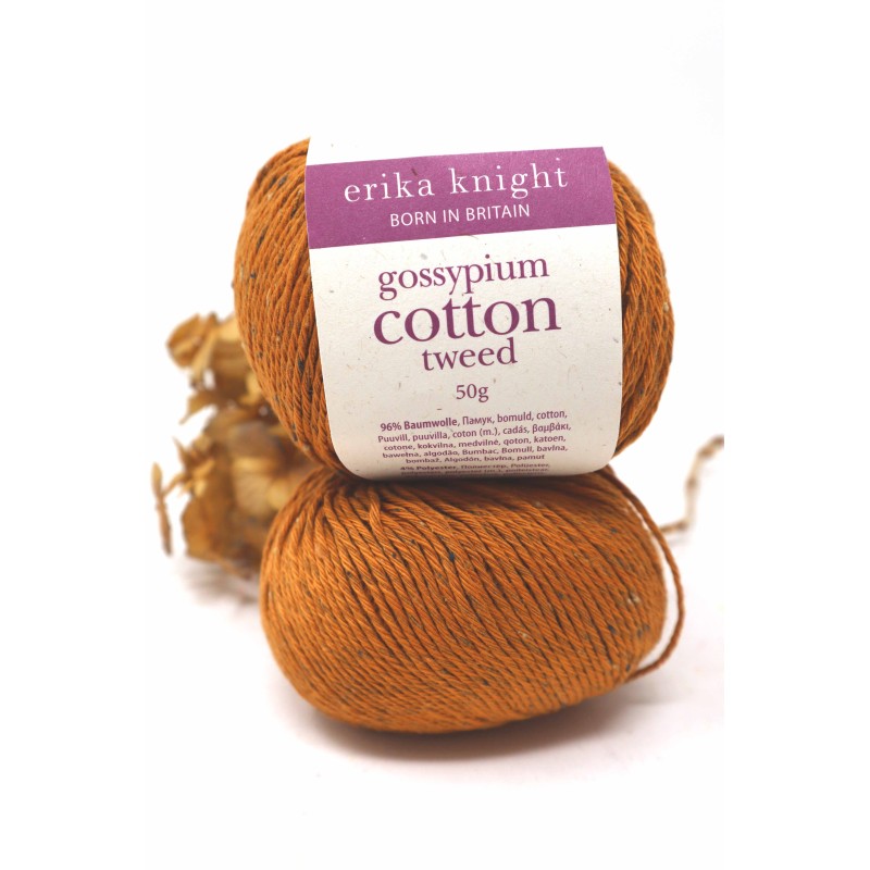Gossypium Cotton Tweed - 20 Orange