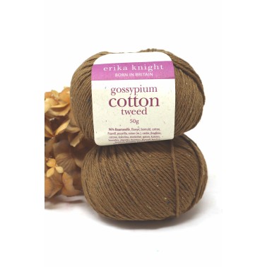 Gossypium Cotton Tweed  - 04 Toffee
