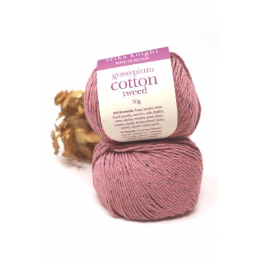 Gossypium Cotton Tweed - 28 Rose Quarz