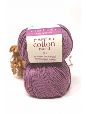 Gossypium Cotton Tweed - 14 Mauve