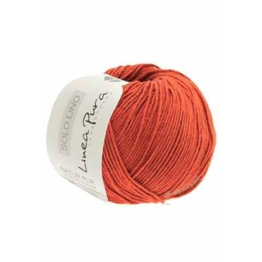 Solo Lino - Orange 025