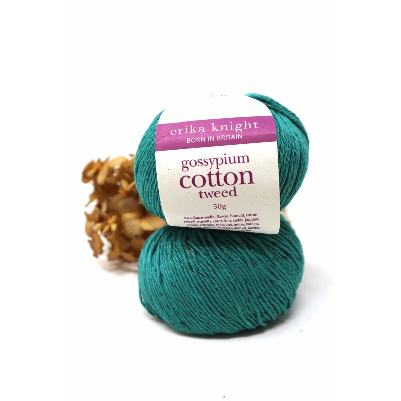 Gossypium Cotton Tweed - 27 Emerald