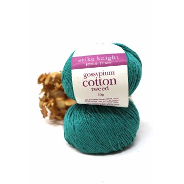 Gossypium Cotton Tweed - 27 Emerald