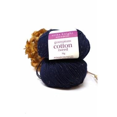 Gossypium Cotton Tweed - 16 Denim