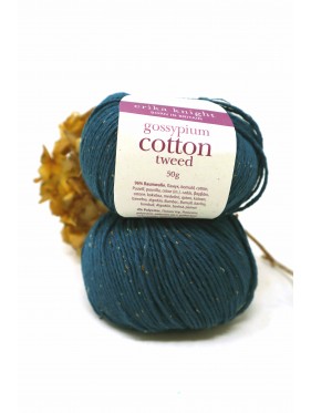 Gossypium Cotton Tweed - 12 Indigo