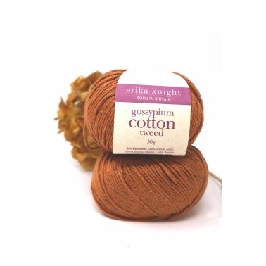 Gossypium Cotton Tweed - 08 Light Brown