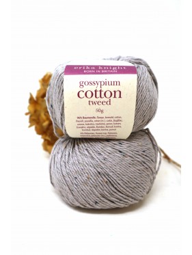 Gossypium Cotton Tweed - 17 Medium Grey