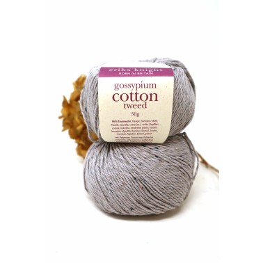 Gossypium Cotton Tweed - 17 Medium Grey