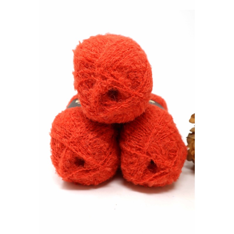 Isager Bouclé - 28 Coral