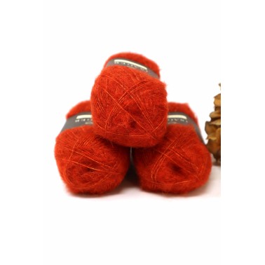 Isager Soft Fine - 28 Coral Red
