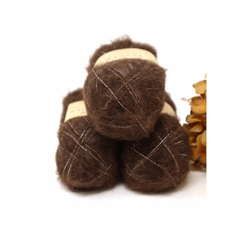 Isager Soft Fine - E8S Warm Brown