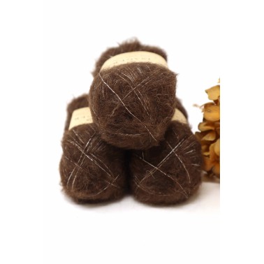 Isager Soft Fine - E8S Warm Brown