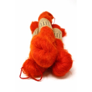 LITLG Mohair Silk Lace - Burnt Orange